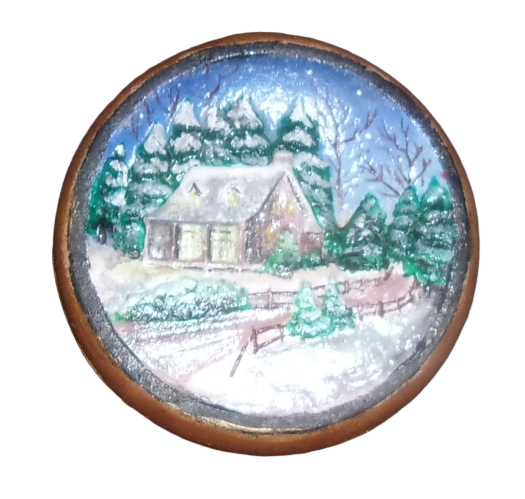 Beautifully Painted Ornament 2