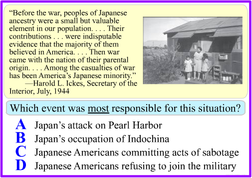 Social Studies Flashcard Example