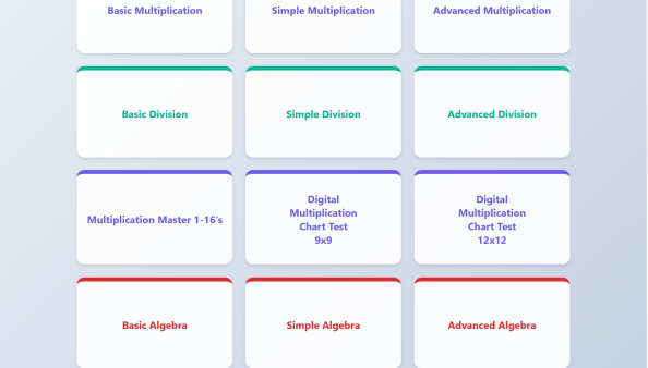 Math Placement Tool for K-12