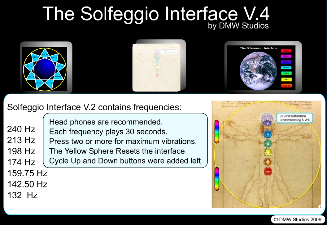 Solfeggio V.1 Interface